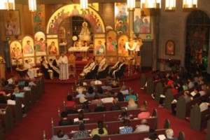 2014 service at St. Luke's Antiochian Orthodox Church in Garden Grove